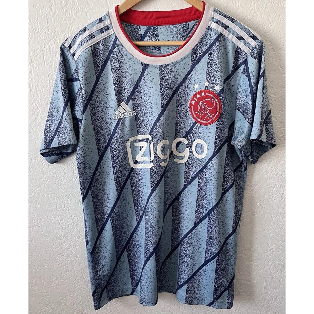 Ajax Amsterdam 2020 2021  Adidas Away Soccer Jersey Football Shirt Mens Small